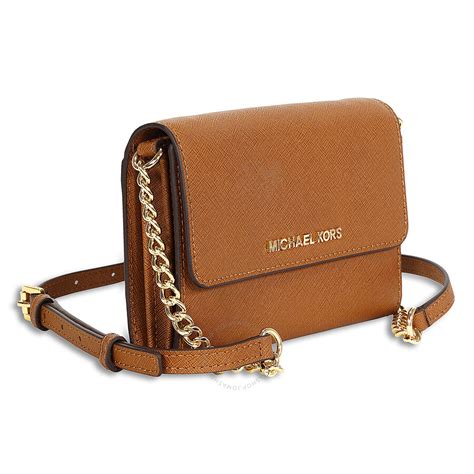 michael michael kors jet set item large phone crossbody|Michael Kors phone wallet crossbody.